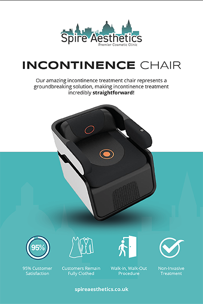 An image of Pelvic Floor Chair Therapy Ladymoor and the benefits.