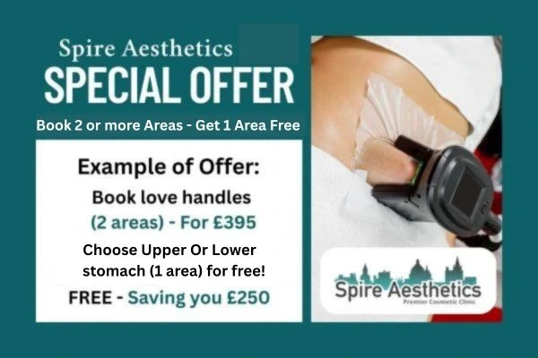 Fat Freezing Promotion Ladymoor from Spire Aesthetics - Book Today!