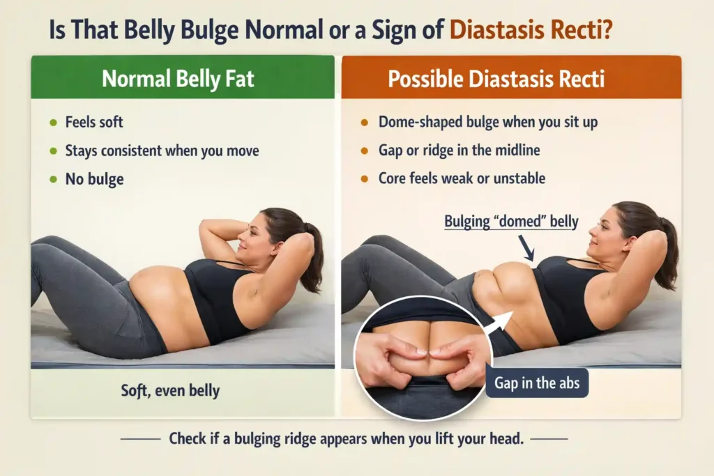 Is That Belly Bulge Normal or a Sign of Diastasis Recti Ladymoor